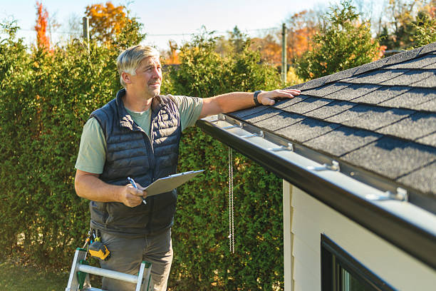 Professional Roof Replacement technician working in Calamus, IA